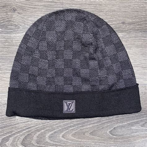 lv beanie used|louis vuitton beanie hat black.